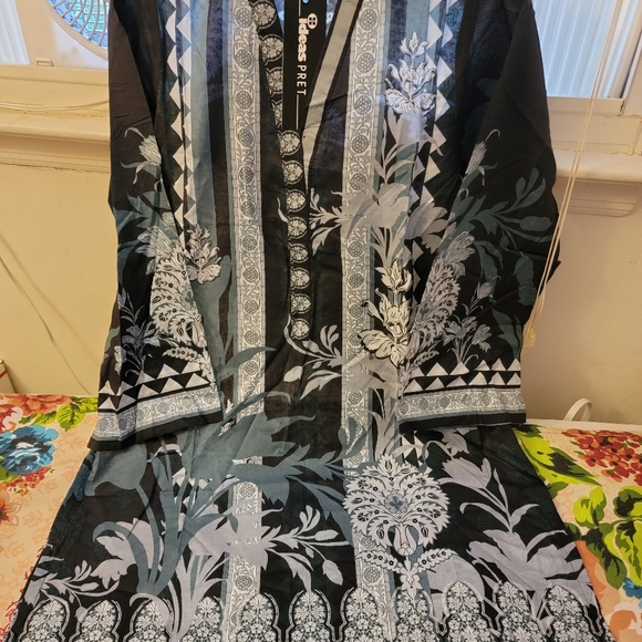 "SALE"GULAHMED IDEAS PRET 3PIECE LAWN SUIT - Picture 6 of 9